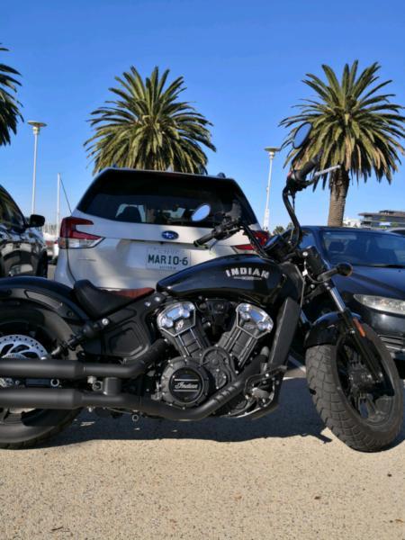 2018 Indian scout bobber, like brand new