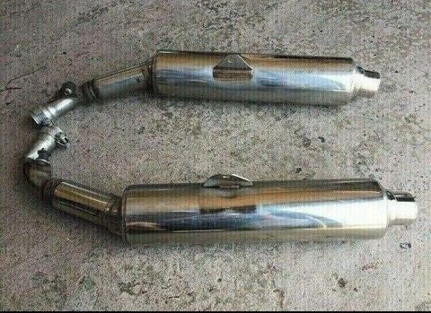 Honda VTR1000 F Firestorm '98 Standard Mufflers