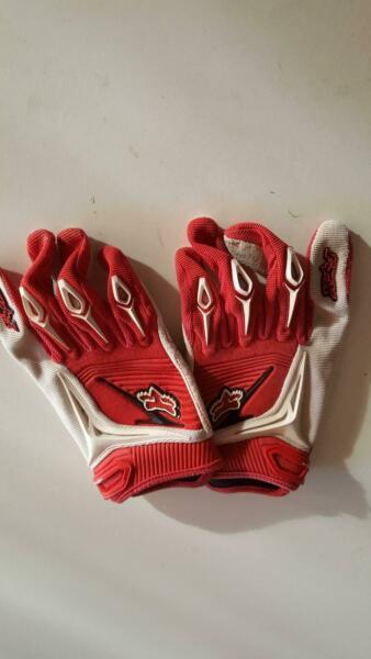 Fox Motocross Gloves Size M