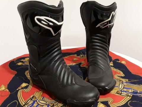 Alpine Star leather Boots x 2 pairs