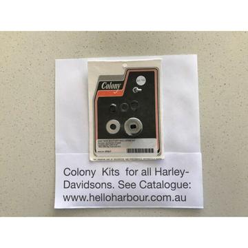 Harley Davidson WLA gas tank shut-off rod upper kit made by Colony