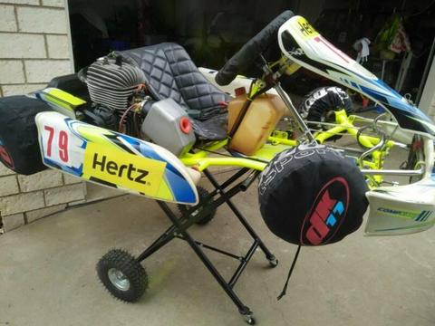 Go Kart for sale, CompKart 950 chassis and Mini Rok engine