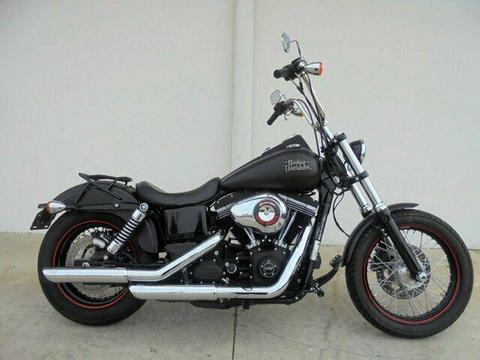 2014 Harley-Davidson FXDB Street Bob 1700CC Cruiser 1690cc