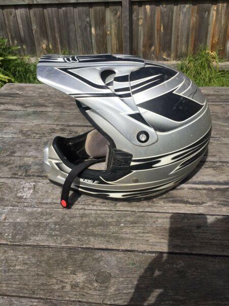 Fox motorbike racing helmet Large