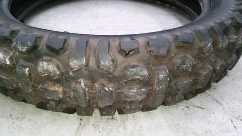 Rear road trail tyre