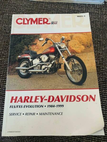 Clymer Harley Davidson Manual FLS/FXS Evolution******1999
