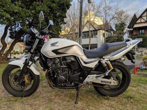 Honda CB400 motorcycle