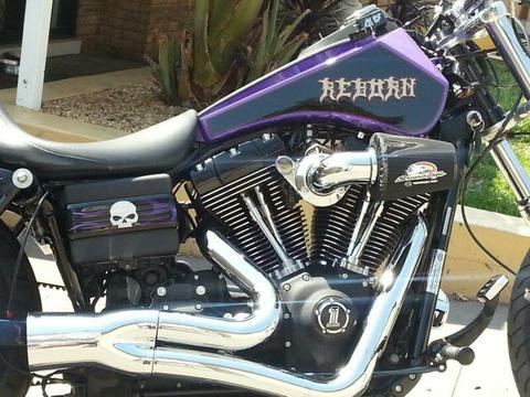 Harley Davidson , custom ,drag bike, show bike