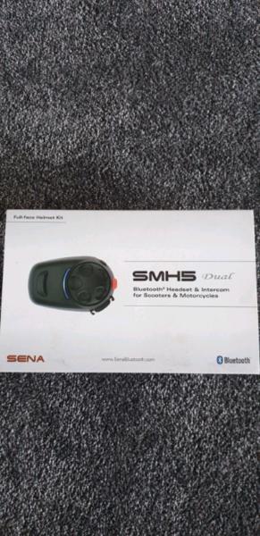 Sena SMH5 Dual Bluetooth motorcycle helmet intercom system