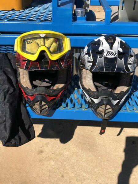 Motorbike helmets kids
