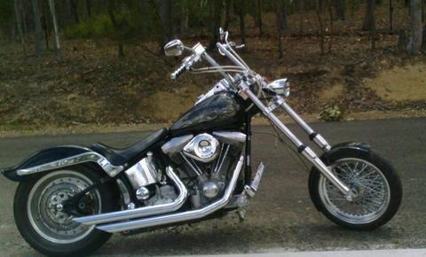 WANTED TO BUY EVO SOFTAIL or any evo broken & bent also