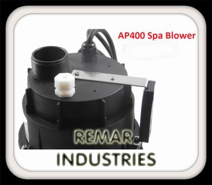 Spa Pool Blower LX Pumps Whirlpool AP400 with air switch 400 Watts