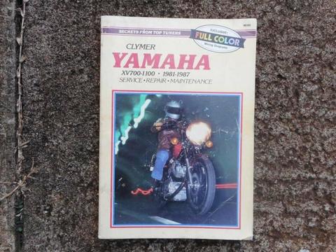Yamaha XV700 to XV1100 motorcycle workshop manual