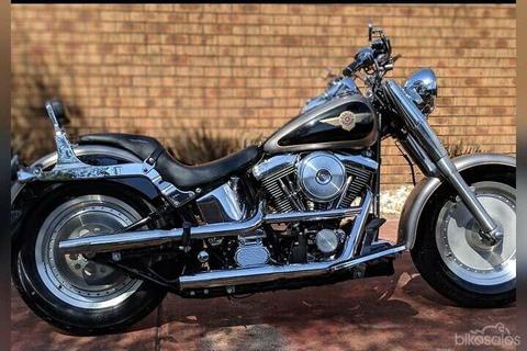 Wanted: Wanted Fatboy Harley Davison 80 Exhaust Pipes******1996 FLSTF
