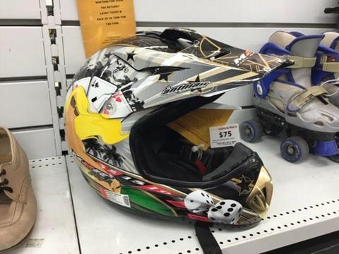 M2R Antman Motorcycle Helmet