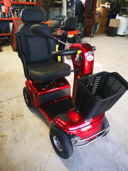 mobility scooter shoprider as new estate sale 5 months old