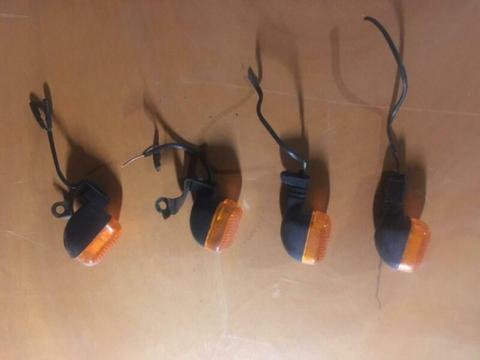 Motorcycle indicators motorbike turn signals used condition $10