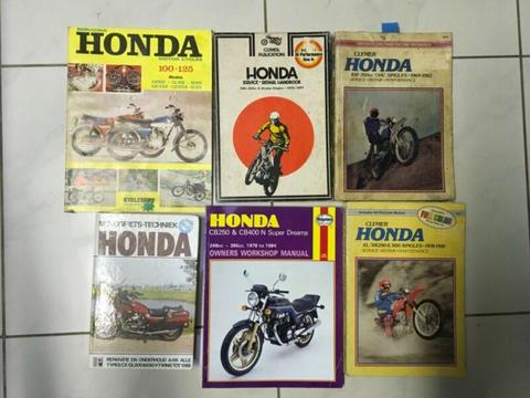 HONDA Motorcycle Workshop Manuals