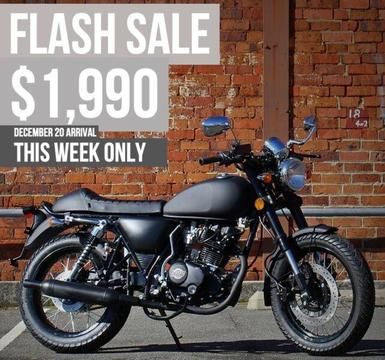 250cc ST250 braaap cafe racer. FLASH SALE. This week only. 2020 Model
