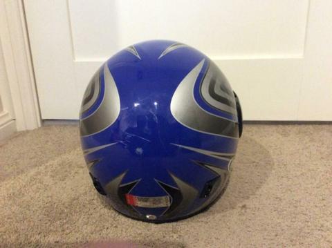 ARC full faced Motorbike helmet size small for sale