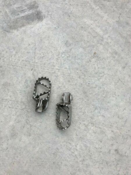 Genuine KTM 65SX 2017 Pair of Foot Pegs