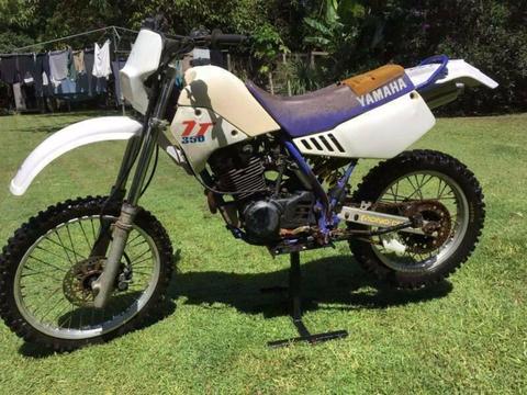 Yamaha TT 350 available for wrecking parts available listed
