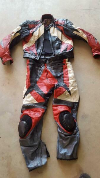 R.Jays 2 piece Motorcycle leathers