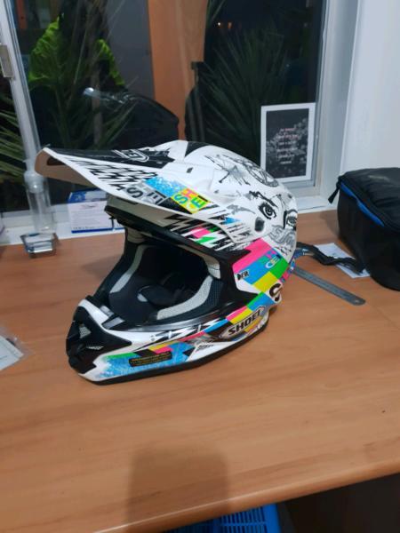 Shoei Motocross Helmet Size small