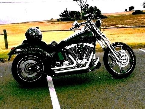 2002 Custom Softail Deuce Harley Davidson SWAP for boat /cash