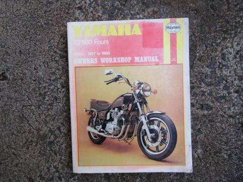 Yamaha XS1100 Motorcycle Workshop Manual