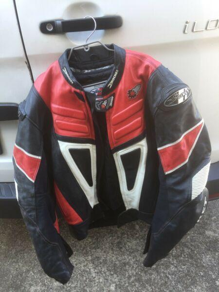 Joe Rocket Leather Jacket Size 48