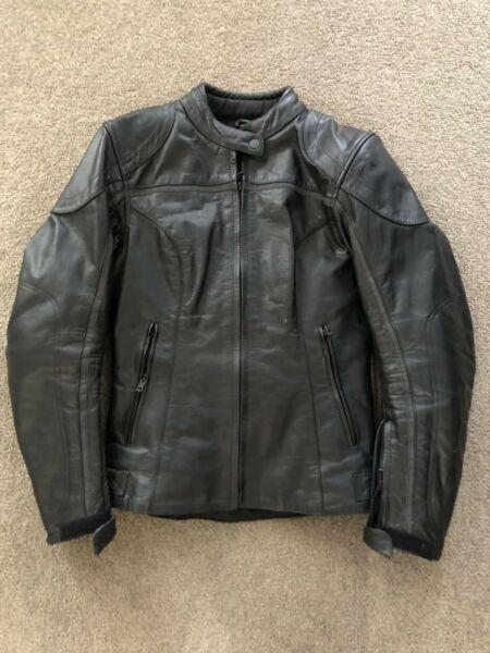 Motorbike Ladies Leather Jacket