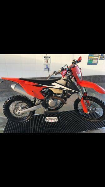 2017 ktm450exc low hrs