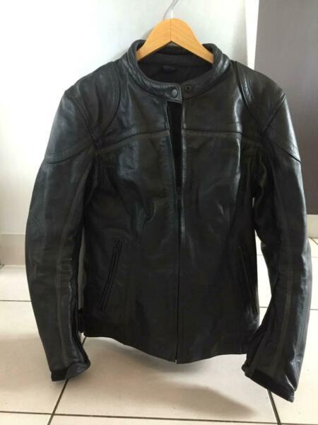 ladies motorcycle leather jacket