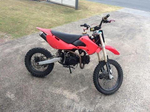 140cc pit racer pitbike