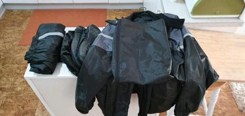 Motorcycle wet weather gear