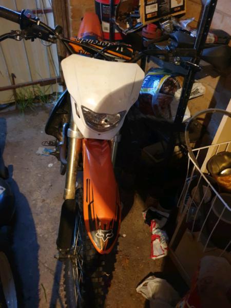 Bse 250cc ktm mock