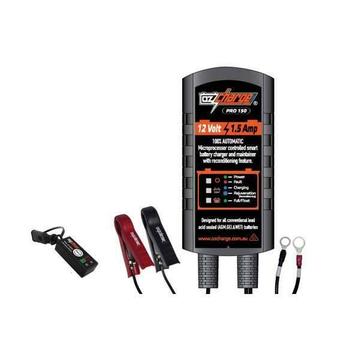 Ozcharge - Battery Charger - AS NEW! 12Volt/1.5AMP (OCT121.5)