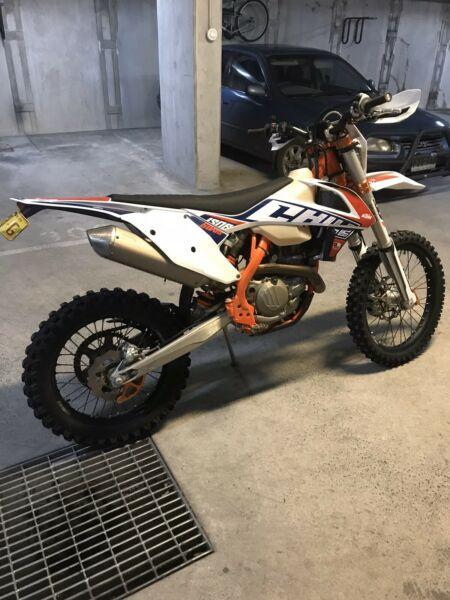 KTM450exc six days '17