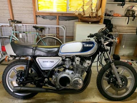 Restored Yamaha xs750cc Tripple 1976