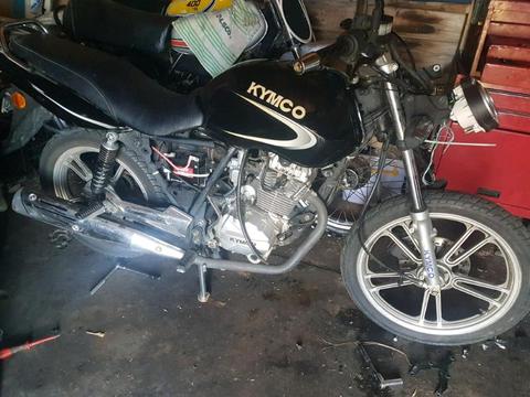 2012 kymco ck125 project