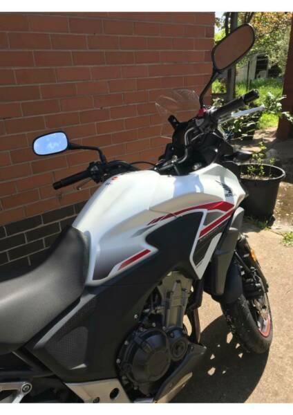 The Safe and Efficient White Honda CB500XA
