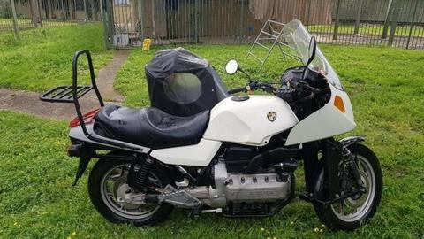1987 BMW K100RS Motorcycle with Squire sidecar