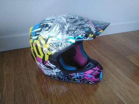 Fox V3 Pilot MotoCross helmet Size S