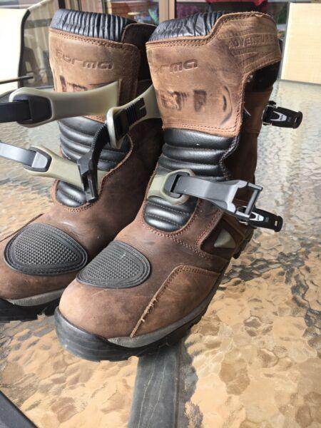 Forma adventure motorcycle boots