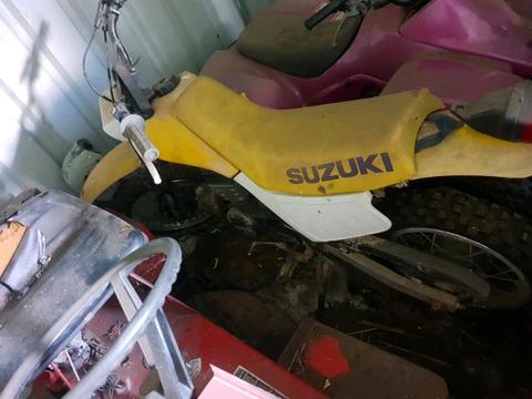 Suzuki ds 80 and Suzuki 50 quad