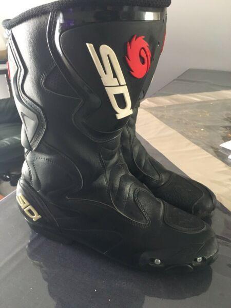 SIDI motorcycle boots size UK 10.5