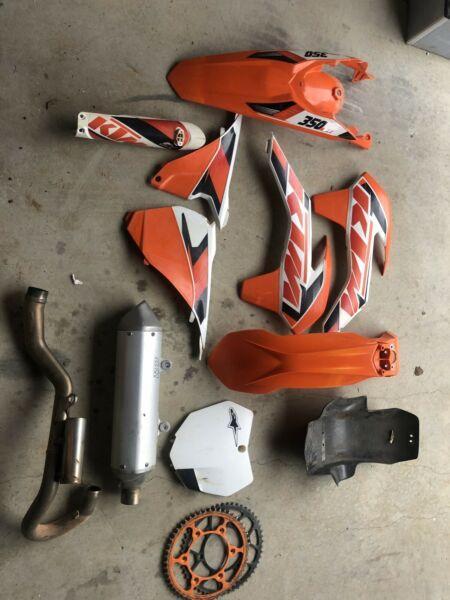KTM 350 sxf parts