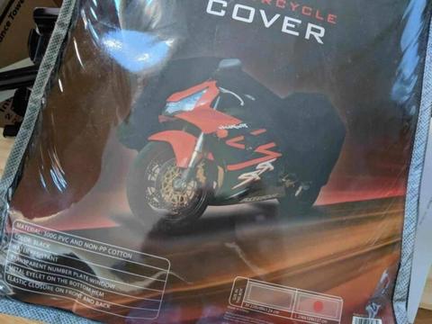Motorbike & scooter cover BLACK - BRAND NEW condition