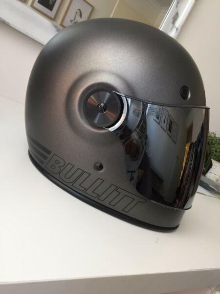 Size M Bell Bullit Helmet titanium colour